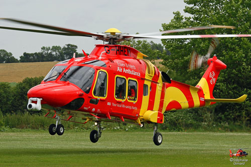 Hélicoptère AW169 G-HHEM Essex & Herts Air Ambulance