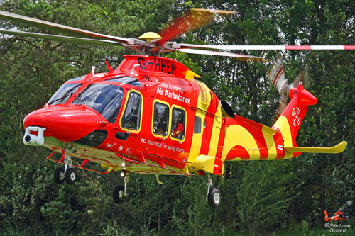 Hélicoptère AW169 G-HHEM Essex & Herts Air Ambulance