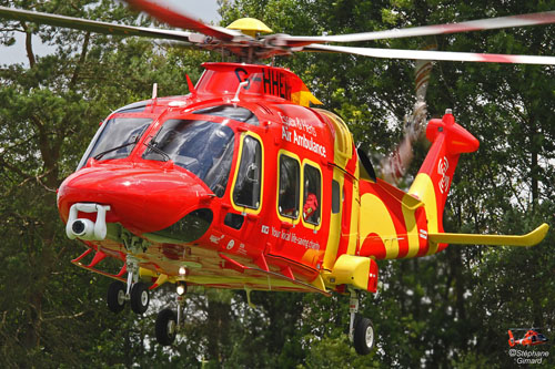 Hélicoptère AW169 G-HHEM Essex & Herts Air Ambulance