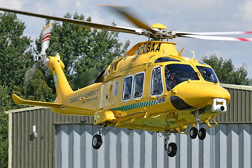 Hélicoptère AW169 de Dorset & Somerset Air Ambulance G-DSAA