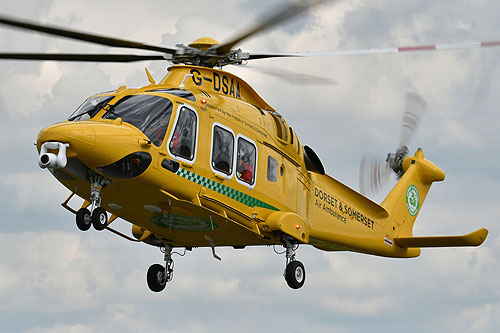 Hélicoptère AW169 de Dorset & Somerset Air Ambulance G-DSAA