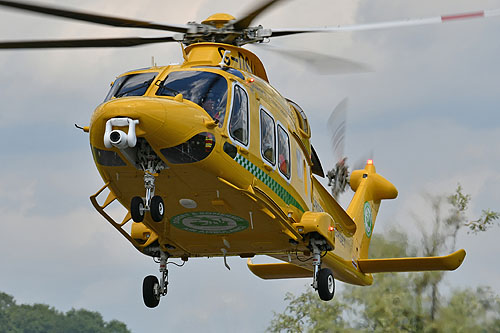 Hélicoptère AW169 de Dorset & Somerset Air Ambulance G-DSAA