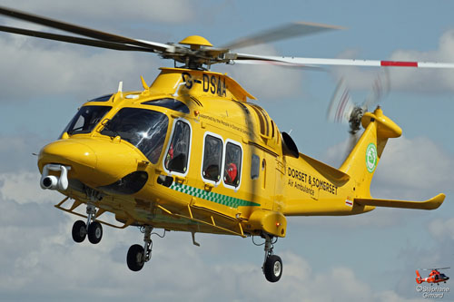 Hélicoptère AW169 de Dorset & Somerset Air Ambulance G-DSAA