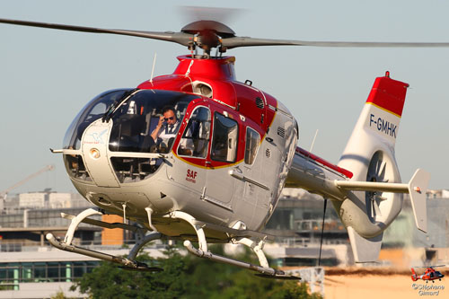 Hélicoptère EC135 F-GMHK de SAF Hélicoptères 