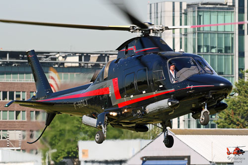 Hélicoptère AW109 F-HOLY 