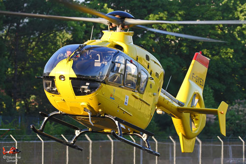 Hélicoptère EC135 F-GYED de SAF Hélicoptères 