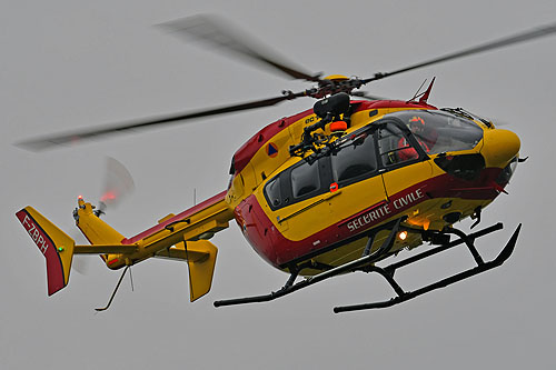 Hélicoptère EC145 de la Sécurité Civile