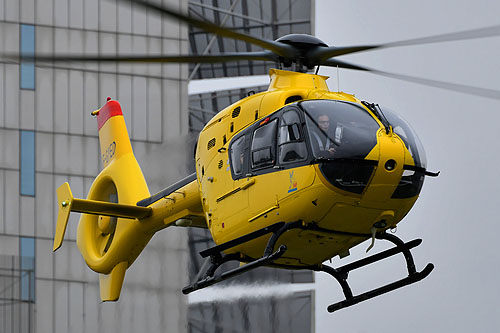 Hélicoptère EC135 F-GYED de SAF Hélicoptères