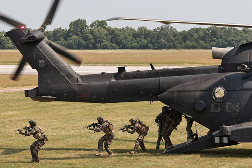 Hélicoptère HH101 Caesar de l'Armée de l'Air italienne