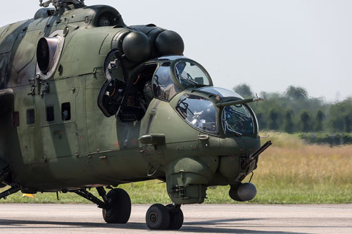 Hélicoptère MI24 Hind polonais