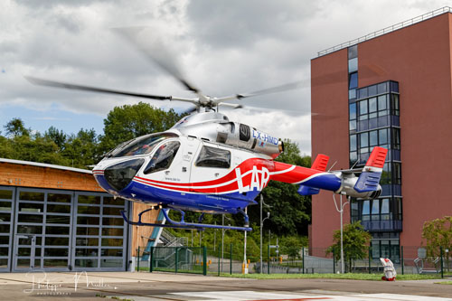 Hélicoptère MD902 de la Luxembourg Air Rescue