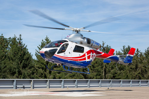 Hélicoptère MD902 de la Luxembourg Air Rescue