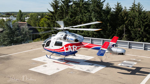 Hélicoptère MD902 de la Luxembourg Air Rescue