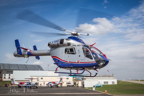 Hélicoptère MD902 de la Luxembourg Air Rescue