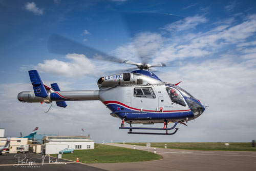 Hélicoptère MD902 de la Luxembourg Air Rescue