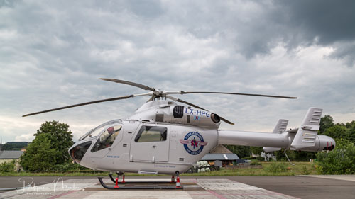 Hélicoptère MD902 de la Luxembourg Air Rescue