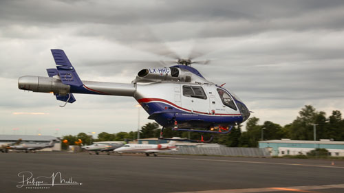 Hélicoptère MD902 de la Luxembourg Air Rescue