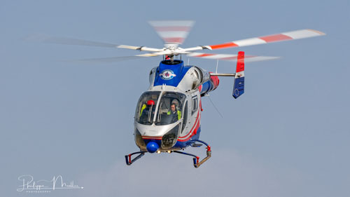 Hélicoptère MD902 de la Luxembourg Air Rescue