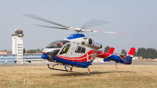 Hélicoptère MD902 de la Luxembourg Air Rescue