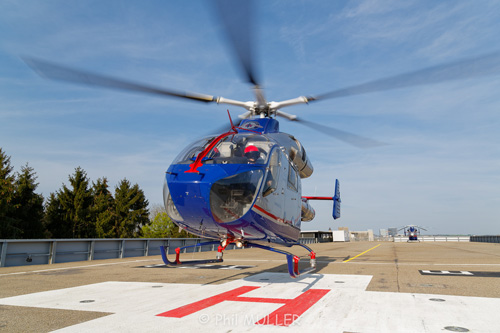 Hélicoptère MD902 de la Luxembourg Air Rescue