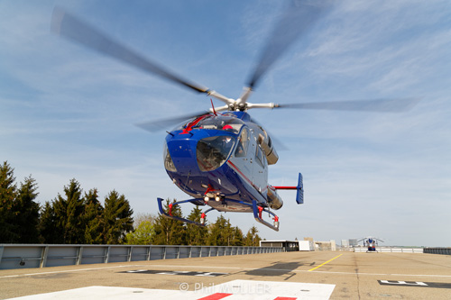 Hélicoptère MD902 de la Luxembourg Air Rescue