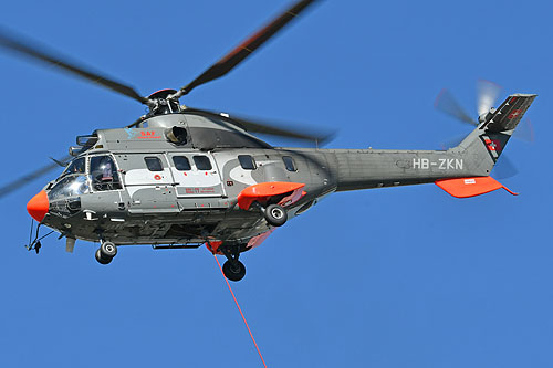 Hélicoptère AS332 SuperPuma HB-ZKN