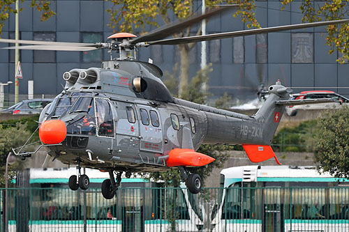 Hélicoptère AS332 SuperPuma HB-ZKN