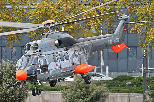 Hélicoptère AS332 SuperPuma HB-ZKN