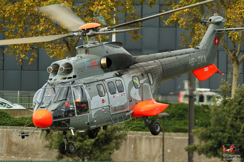 Hélicoptère AS332 SuperPuma HB-ZKN