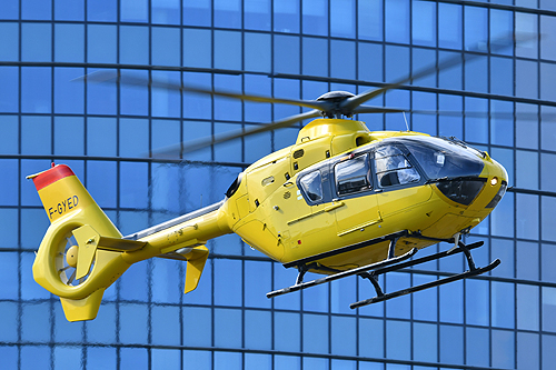 Hélicoptère EC135 F-GYED d'HELIPASS