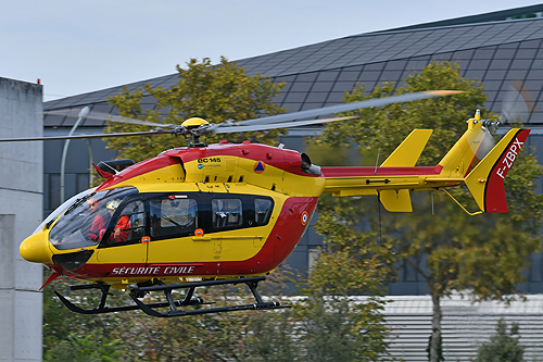 Hélicoptère EC145 de la Sécurité Civile