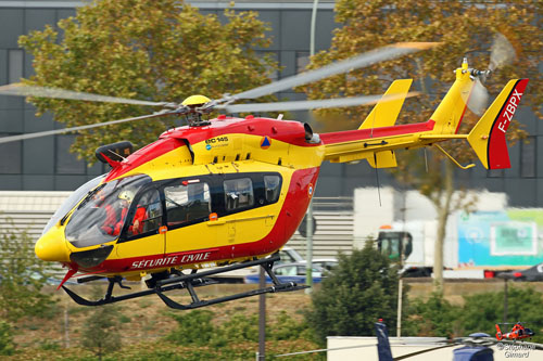 Hélicoptère EC145 de la Sécurité Civile