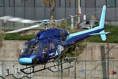 Hélicoptère AS355 N Ecureuil F-GMBA de HDF