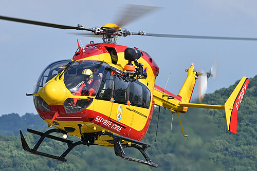 Hélicoptère EC145 de la Sécurité Civile 