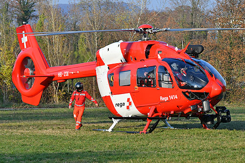 Hélicoptère de secours H145 de la REGA