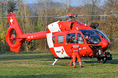 Hélicoptère de secours H145 de la REGA