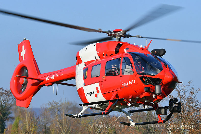 Hélicoptère de secours H145 de la REGA