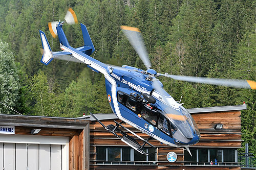 Hélicoptère EC145 JBG de la Gendarmerie Nationale