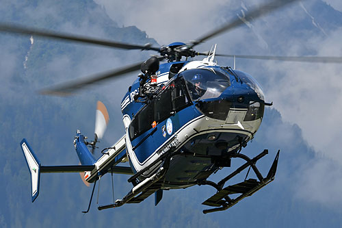 Hélicoptère EC145 JBG de la Gendarmerie Nationale