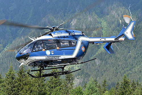 Hélicoptère EC145 JBG de la Gendarmerie Nationale