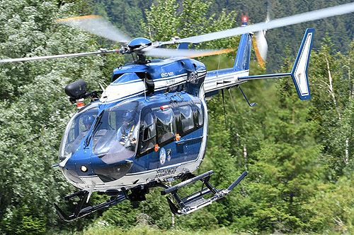 Hélicoptère EC145 JBG de la Gendarmerie Nationale