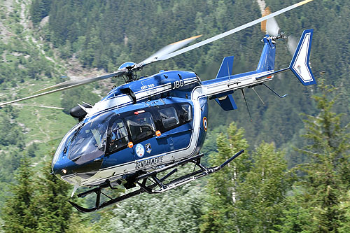 Hélicoptère EC145 JBG de la Gendarmerie Nationale