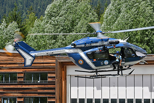 Hélicoptère EC145 JBG de la Gendarmerie Nationale