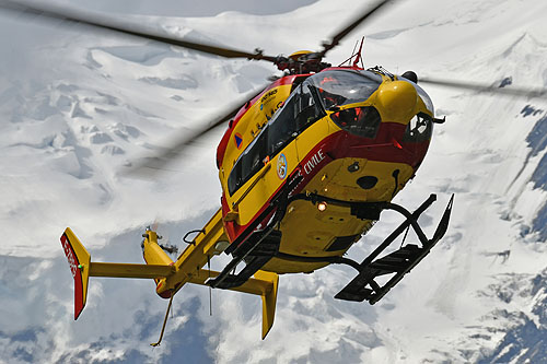 Hélicoptère EC145 JBG de la Sécurité Civile