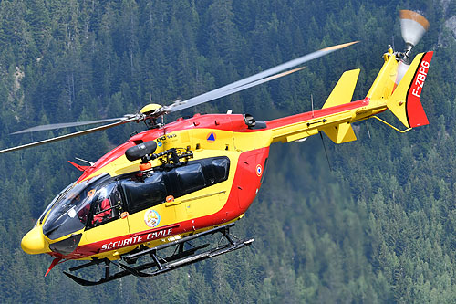 Hélicoptère EC145 JBG de la Sécurité Civile