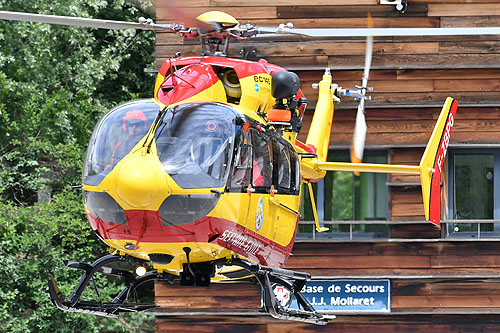 Hélicoptère EC145 JBG de la Sécurité Civile