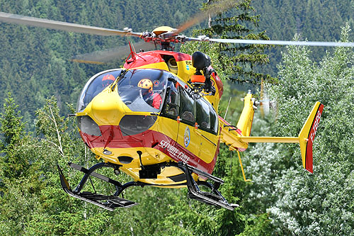 Hélicoptère EC145 JBG de la Sécurité Civile