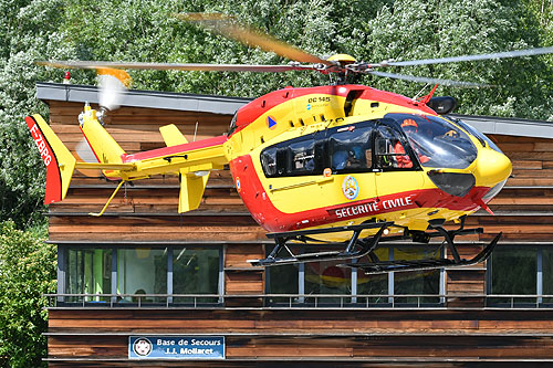 Hélicoptère EC145 JBG de la Sécurité Civile