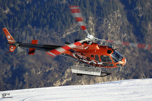 Hélicoptère AS350 B3 Ecureuil H-TOF de Savoie Hélicoptères