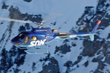 Hélicoptère AS350 B3 Ecureuil HB-ZOU d'Alpine Aviation